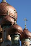 La chiesa di San Nicola di Bucarest ha le torrette con il tetto "a cipolla" tipiche delle chiese russe  © Stefan Ataman / Shutterstock.com