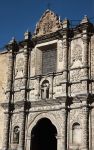 Facciata della chiesa di San Francisco a La Paz, Bolivia. Costruita in stile barocco, la chiesa di San Francesco è uno dei monumenti più importanti di La Paz. E' stata consacrata ...