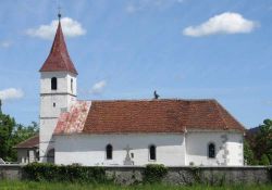 La chiesa di San Giovanni Battista a Cerknica, Slovenia

