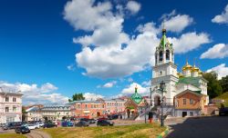 La Chiesa di San Giovanni Battista a Nizhny Novgorod fu costruita grazie ai finanziamenti di un ricco mercante locale del XVII secolo - foto © Iakov Filimonov / Shutterstock.com