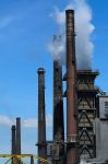 Ciminiere  di una industria a Cairo Montenotte in Liguria - © Erick Margarita Images  / Shutterstock.com