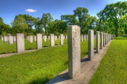 Cimitero memoriale di guerra a Winnipeg, Canada.

