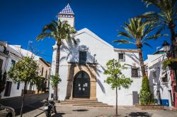La città vecchia di Marbella, Spagna. Situato all'interno delle mura antiche della città, il nucleo storico di questa localià spagnola è costituito da due parti: ...