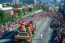 Il Colorado Boulevard a Pasadena e la Rose Parade del 1 gennaio, uno degli eventi più famosi della California - © Joseph Sohm / Shutterstock.com 