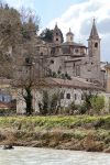 Complesso Monumentale della Trinità e di San Lorenzo a Popoli, Abruzzo. Le due chiese gemelle rappresentano uno dei monumenti storici della città in provincia di Pescara.

