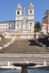 Coronavirus a Roma: la spettrale scalinata di Trinita dei Monti durante la quarantena Coid-19 - © Em Campos / Shutterstock.com