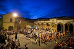 Corteo storico del Palio dei Rioni a Castiglion Fiorentino