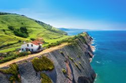 Costa di Zumaia, Paesi Baschi: un'incantevole veduta sulle formazioni rocciose note come flysch. E' una delle principali caratteristiche paesaggistiche di questo angolo di Spagna settentrionale.



 ...