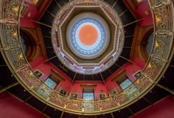 La cupola interna della rotonda al New Jersey State House di Trenton, New Jersey - © Nagel Photography / Shutterstock.com