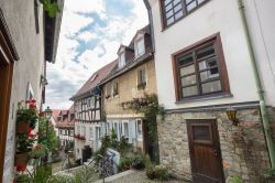 Dentro al Burg, il quartiere storico di Kronberg im Taunus in Germania
