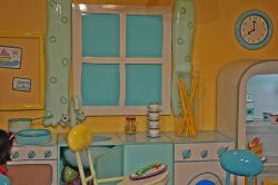 La cucina nella casa di Peppa Pig a Leolandia ...