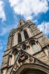 Dettaglio della chiesa di St. John in Ranmoor, Sheffield, Yorkshire, UK. E' stata inaugurata nel settembre del 1888 e si tratta della chiesa parrocchiale più grande della città ...