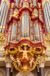 Dettaglio dell'organo Christiaan Muller nella cattedrale di Haarlem, Olanda - © HildaWeges Photography / Shutterstock.com