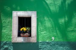 Dettaglio di una casa a Guanajuato, Messico.
