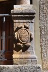 Dettaglio di un antico palazzo nel centro storico di Satriano di Lucania, Basilicata - © Mi.Ti. / Shutterstock.com