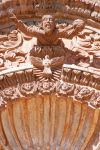 Dettaglio scultoreo della basilica di San Carlo Borromeo a Puno, Perù. Costruita dai Gesuiti nel XVIII° secolo, questa chiesa in stile barocco è caratterizzata da un portale ...