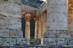 Il tempio Greco di Segesta, in stile dorico, conta di 36 colonne e relativa trabeazione- © Angela Crimi / Shutterstock.com