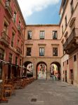 Dimore signorili nel centro storico di Gijon, Asturie, Spagna - © Botond Horvath / Shutterstock.com