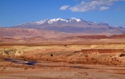Dintorni di Ouarzazate, Marocco: neve sulle montagne dell'Alto Atlante - © John Copland / Shutterstock.com
