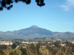 Dintorni di Ipiales: il vulcano Chiles è uno dei tanti vulcani che dominano il territorio del dipartimeno di Nariño, nella parte occidentale della Colombia.