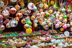 Domodossola, Piemonte: i tradizionali Mercatini di Natale.