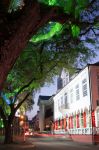 Duplessis house (1772) in Independence Square a Paramaribo, Suriname: Old historic buildings in Paramaribo, Suriname. La sua costruzione risale alla seconda metà del XVIII° secolo; ...