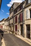 Edifici medievali nel cuore di Cognac, cittadina del dipartimento della Charente (Francia).

