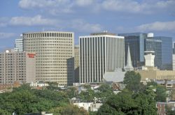 Edifici moderni di Wilmington, Delaware, Stati Uniti.
