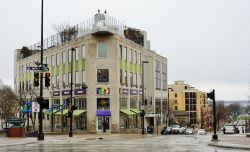 L'edificio che ospita il Madison Children's Museum in North Hamilton Street a Madison, Wisconsin - © EQRoy / Shutterstock.com