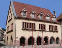 La Laub, edificio storico nel cuore di Munster, il borgo della Francia orientale - © Wernain S. -  CC BY-SA 3.0 - Wikimedia Commons.