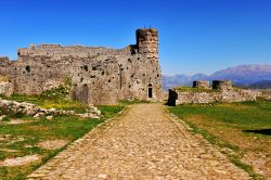 Entrata del forte di Scutari in Albania