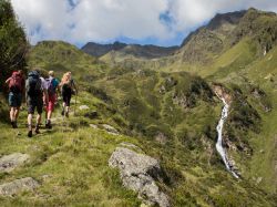 Escursione sul sentiero dei sette laghi in Val Ridanna in Alto Adige