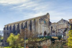 L'ex monastero di San Domenico a Estella, Spagna. E' stato costruito nel 1259 sul luogo in cui sorgeva un'antica sinagoga. 
