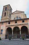 Facciata della Cattedrale di Nepi nel Lazio