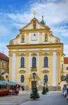 Facciata della chiesa di Santa Maddalena a Altotting, Baviera, Germania.
