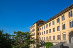 Facciata del monastero di Weingarten, Germania - L'imponente facciata dell'edificio religioso  di Weingarten che oltre a subire restauri artistici e architettonici vide anche un ...