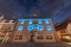 Facciate di palazzi nel centro di Guebwiller, Alsazia (Francia) - © Guillaume FREY / Shutterstock.com