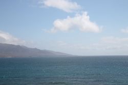 Il panorama di Faro de punta Jandia, Fuerteventura - Sì, i pendii di Morro Jable sono piuttosto ripidi come si può vedere dall'immagine. Il fatto che siano così a strapiombo ...