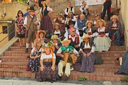 Un gruppo musicale folkloristico durante la Festa del Dono che si svolge a settembre a Lanciano, in Abruzzo  - © ermess / Shutterstock.com