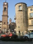 Giaveno la piazza principale della cittadina in provincia di Torino, in Piemonte - © Helenkeit, CC BY 3.0, Wikipedia