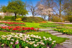 Giornata primaverile al giardino botanico di Essen, Germania -  Nato nel lontano 1927, il Grugapark è una delle aree botaniche più interessanti d'Europa. Qui si possono ...