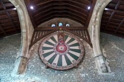 La grande sala del Castello di Winchester con ...