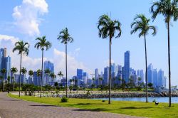 Grattacieli a Panama City, Panama, America Centrale. La popolazione della metropoli si aggira sui 1.440.000 abitanti - © GTS Productions / Shutterstock.com