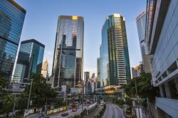 Grattacieli nella zona del Central Business District di Hong Kong, nella zona settentrionale di Hong Kong Island - © Isaac Mok / Shutterstock.com