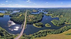 I laghi del Grazute regional park in Lituania