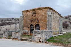 Hermitage dell'Humilladero nel borgo medievale di Medinaceli, provincia di Soria (Spagna).
