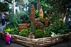 Holiday Train Show a New York City presso il New York Botanical Garden