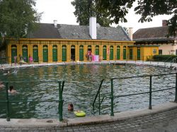 I bagni femminili alle terme di Bad Fischau in Bassa Austria