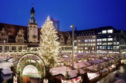 I mercatini di Natale di Lipsia in Germania - © Skunk Taxi/ Shutterstock.com