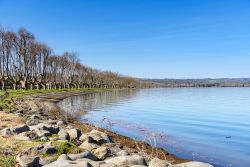 Bolsena lake - View from Capodimonte, lazio, italy